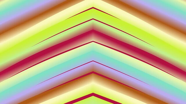 Vibrant Chevron Pattern Animation Background.