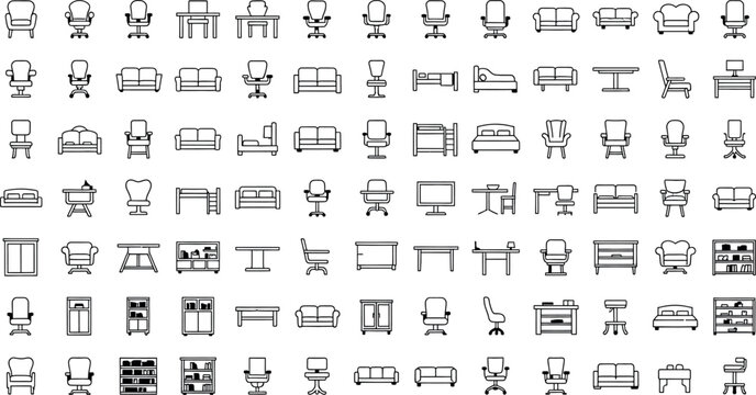 A collection of ancient egyptian hieroglyphics isolated on transparent background