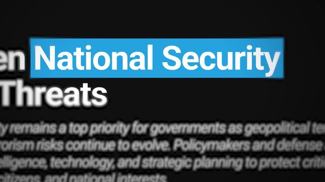 National security strategies improve safety via border controls and public awareness for comprehensive protection frameworks