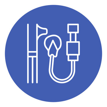 Coronary Angioplasty Vector Icon