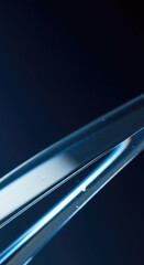 Detailed view of smooth, pristine glass surfaces reflecting light with ultra-high fidelity, symbolizing transparency and perfection ,glassy ,quality ,flawless