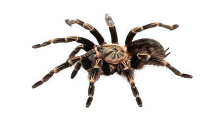 3d tarabuka spider isolated on transparent background, isolated transparent bg, cutout png