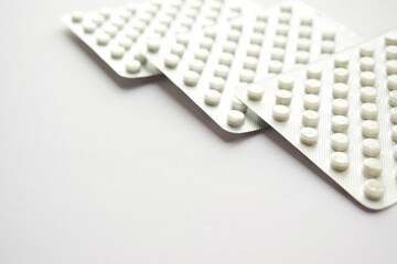 Pills in blister packs