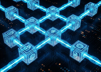 Blockchain Network Technology with Secure Data Blocks and Digital Chain Connections