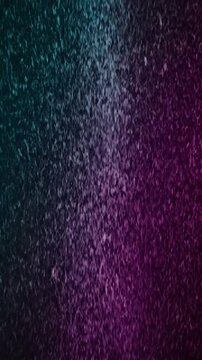 Duotone Texture Cascade Flowing analog grain in two complementary colors
