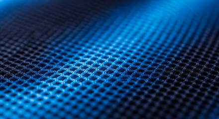 Naklejka premium Modern technology cloth surface with honeycomb design for ventilation and comfort.