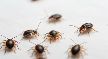 Infestation of Annoying Insects in the House Causing Pest Control Problems and Damage to Agriculture