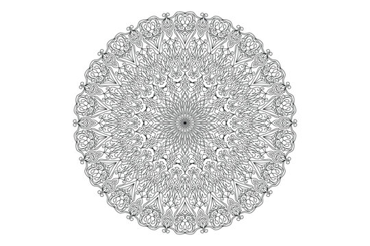 Mandala Design with Beautiful work