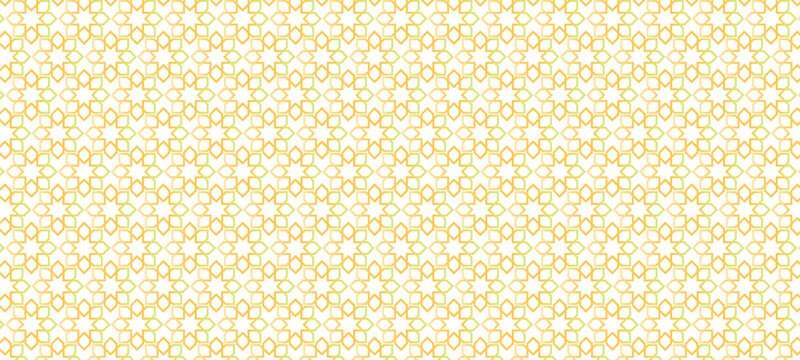 ramadan 2026. seamless pattern.Koleksi ornamen mosaik Maroko Islami dengan pola geometris emas di atas warna hijau. Ubin arabesque elegan untuk proyek desain Ramadan, Idul Fitri, dan nuansa Timur 