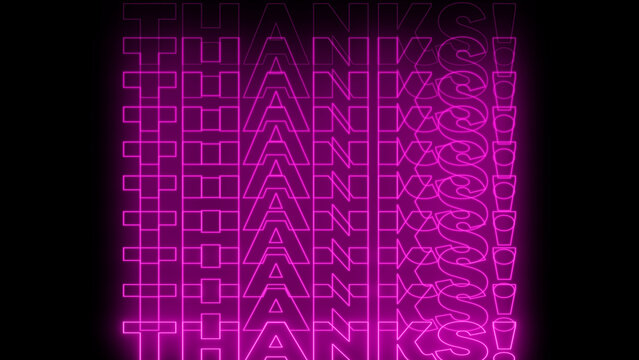 Kinetic Neon Title 76 - Animated Glowing Typography, Neon Text Effects and Dynamic Motion Graphics for Social Media, Promos and Modern Video Projects