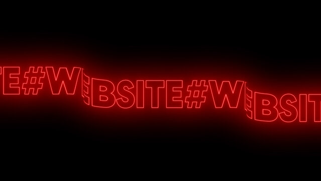 Kinetic Neon Title 97 - Animated Glowing Typography, Neon Text Effects and Dynamic Motion Graphics for Social Media, Promos and Modern Video Projects