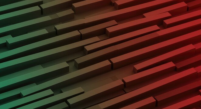 Dynamic abstract background showing complex geometric elements arranged in precise patterns, emphasizing rhythmic motion and perfect alignment ,repetition ,visual ,background