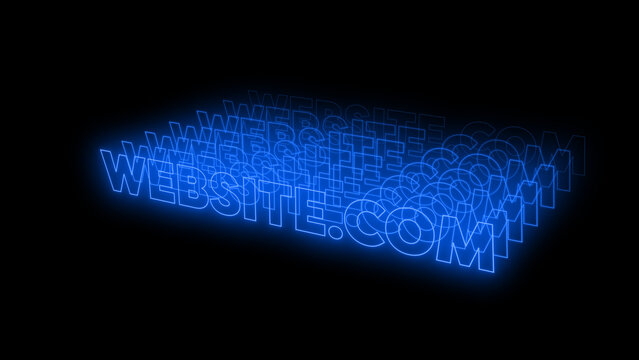 Kinetic Neon Title 111 - Animated Glowing Typography, Neon Text Effects and Dynamic Motion Graphics for Social Media, Promos and Modern Video Projects