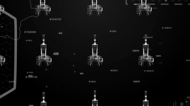 Jamaica country MAP Oil war data analytics Background With Abstract Elements | Showcasing Oil Pump jacks technology Video with globe, Growth, Graphs, Statistic Data of a country