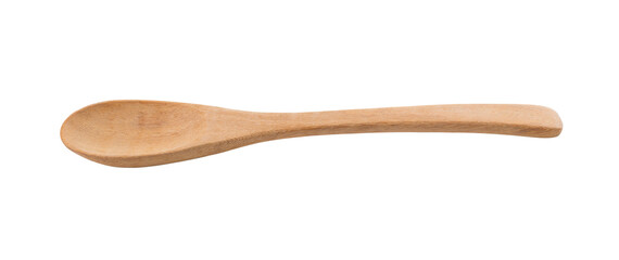 Wooden Spoon isolated on a transparent background