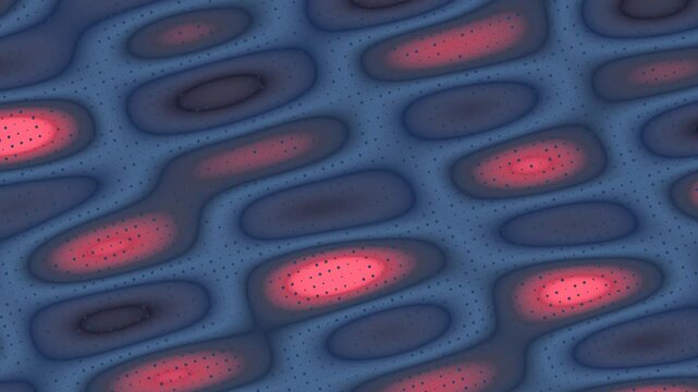 Abstract Gray and Red Texture Pattern with Small Dark Blue Dots Background