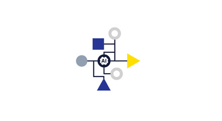 Simple Diagram with Shapes and Arrows.