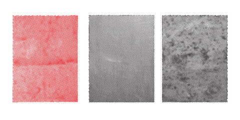 Fototapeta premium Grunge halftone dots background set.Texture Vector.Dust Overlay Distress Grain ,Simply Place illustration over any Object to Create grungy Effect .abstract,splattered, dirty, texture for your design. 