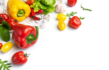 Assortment of fresh garden vegetables, perfect for healthy eating