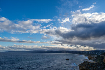 Fairhaven Beach at sunset in Aireys Inlet, Great Ocean Road, Australia