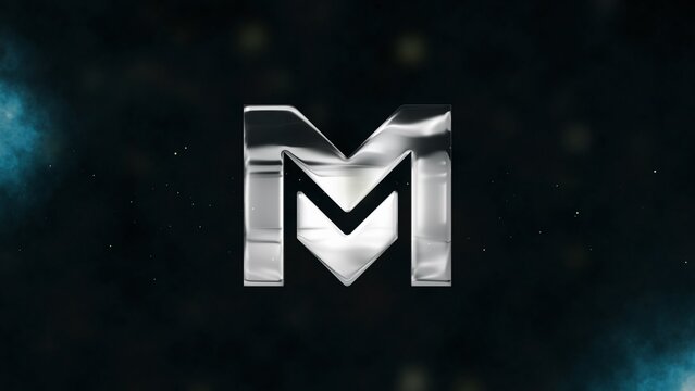 Cinematic Movie Silver Logo Reveal