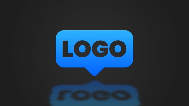 Floor Reflection Simple Logo Reveal