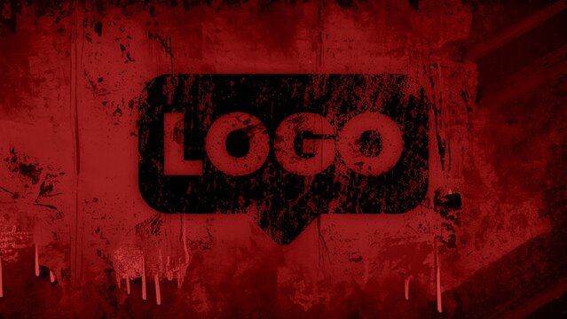 Grunge Graffiti Concrete Logo Reveal 