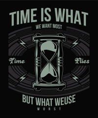 Time Is What We Want Most Hourglass © Ibrahim Bangash