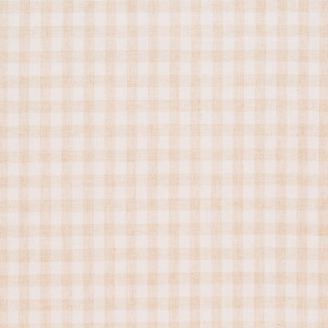 Light Beige Gingham Fabric Texture