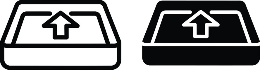 Fototapeta premium Upload Icons