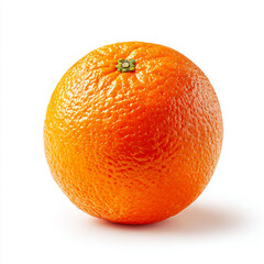orange on white background generative ai