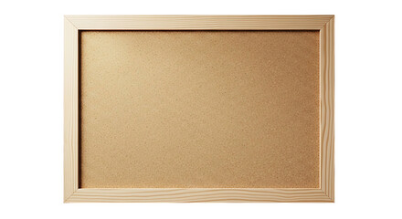 Wooden frame with a blank surface for art or display.