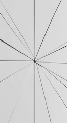 Fototapeta premium Abstract geometric background featuring fragmented white segments suggesting division and separation. Conceptual negative space and fractured emptiness ,clean ,blank ,pieces