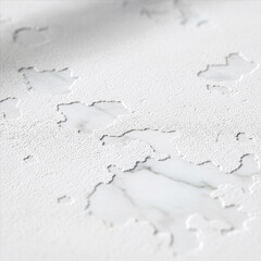 Elegant Distressed Wall Texture with Marble Inlays and Rough Relief