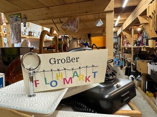 German Flea Market Junk Dealer Shed Full of Forgotten Treasures © Eugen