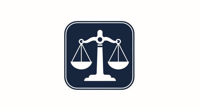 Minimalist Design Featuring a Symbolic Representation of Justice and Equilibrium in a Simple Form