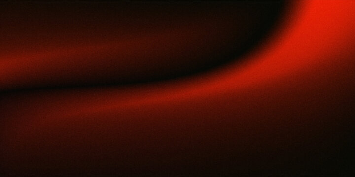 A dark red to black gradient background with subtle noise texture