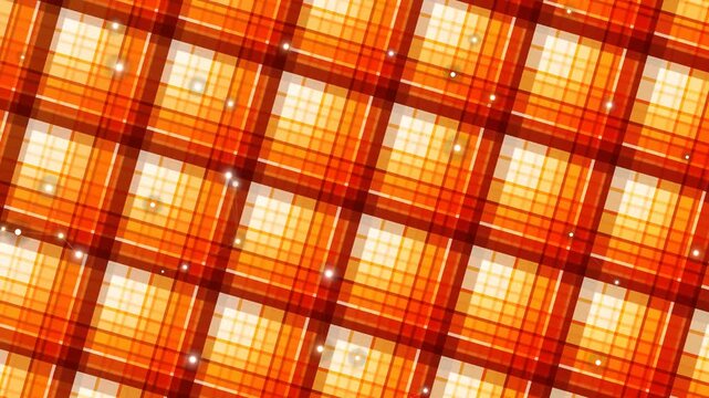 Microchip Array with Red and Orange Grid.