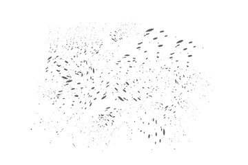 Obraz premium Abstract Black Speckle Texture Pattern Background Set. Resizable and Editable. EPS, 10.
