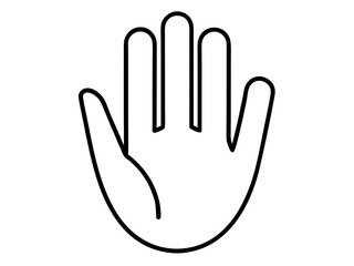 Obraz premium Hand Icon - Finger Symbols