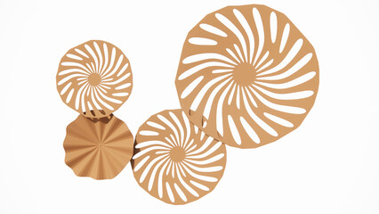 abstract design with white background © Uki