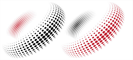 Circle brush stroke vector isolated on white background. Red enso zen circle brush stroke. For stamp, seal, ink and paintbrush design template. Grunge hand drawn circle shape, vector illustration