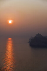 Omani scenery. View from Eftalqout viewpoint