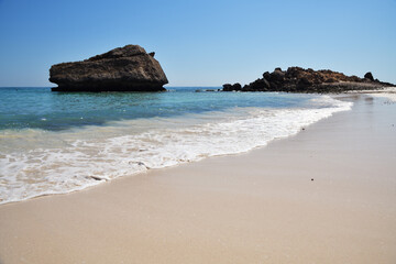Obraz premium Fazayah Beach Salalah. Oman. Dhofar