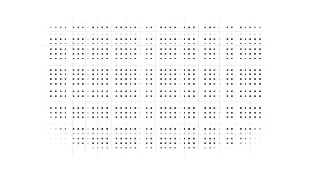 Braille Text on White Background Transition.