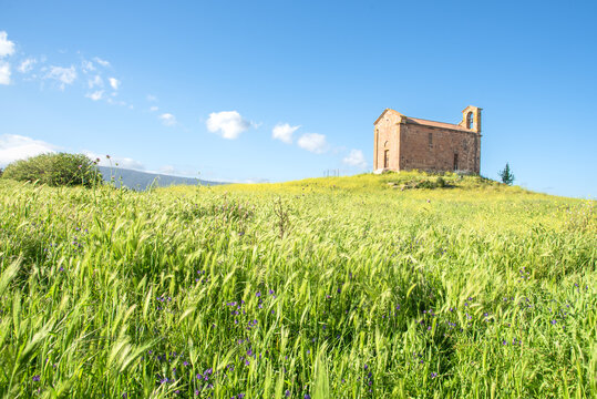 San saturnino church, Bultei, Sardinia