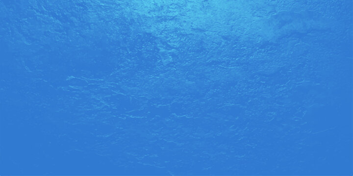 A clear turquoise pool surface creates an abstract summer background featuring transparent blue ripples and liquid light reflections on the clean wet water texture
