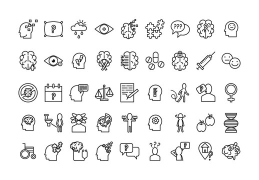 Alzheimer Desease Line Set