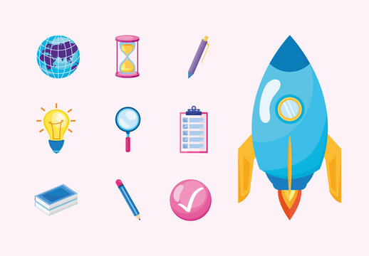 Knowledge Illustration Set 