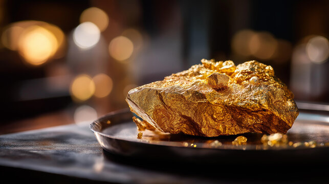 Detailed view of heap leaching gold recovery operation with dramatic lighting and sharp focus mining industry mineral extraction gold processing industrial recovery resource